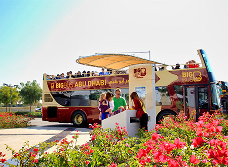 Big Bus Tours Dubai & Abu Dhabi (Half Day)